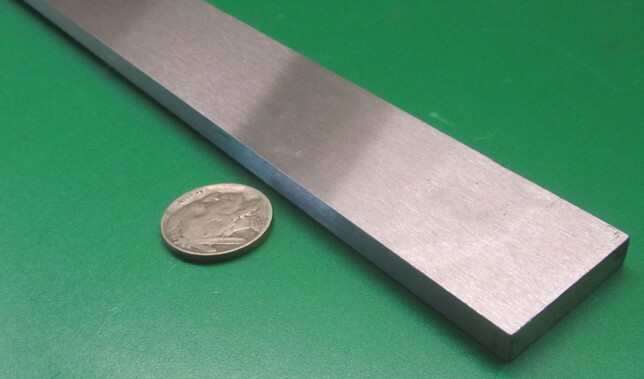 O1 Tool Steel Ground Bar 1/4″ (+/-.001″) Thick x 1 1/4″ Wide x 36″ Length
