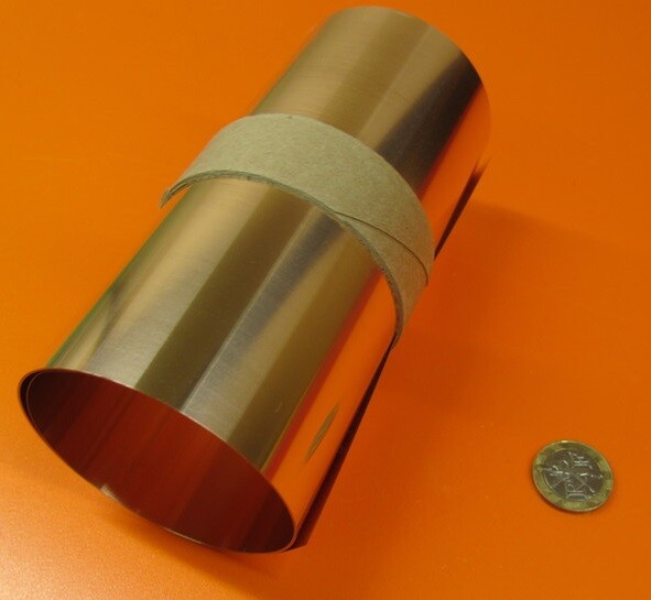 510 Bronze Shim .005″ (+/-0.0003″) x 6.0″ Wide x 50″ Length