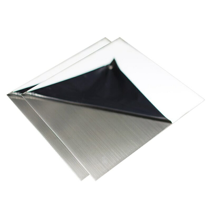 1pcs 304 Steel Square Plate Polished Plate Sheet Sheet Metal Thin Thick