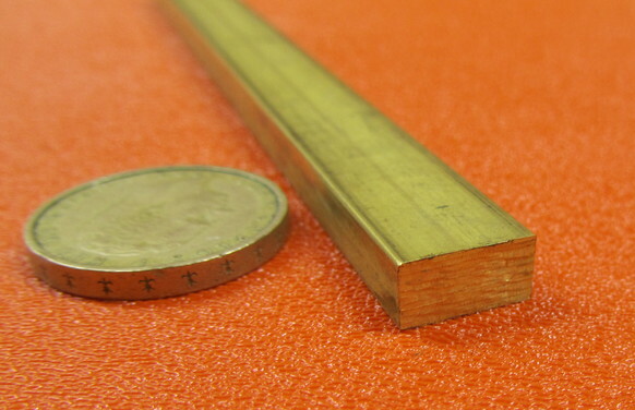 360 Brass Flat Bar 5/16″ Thick x 1/2″ Wide x 72.0″ Length