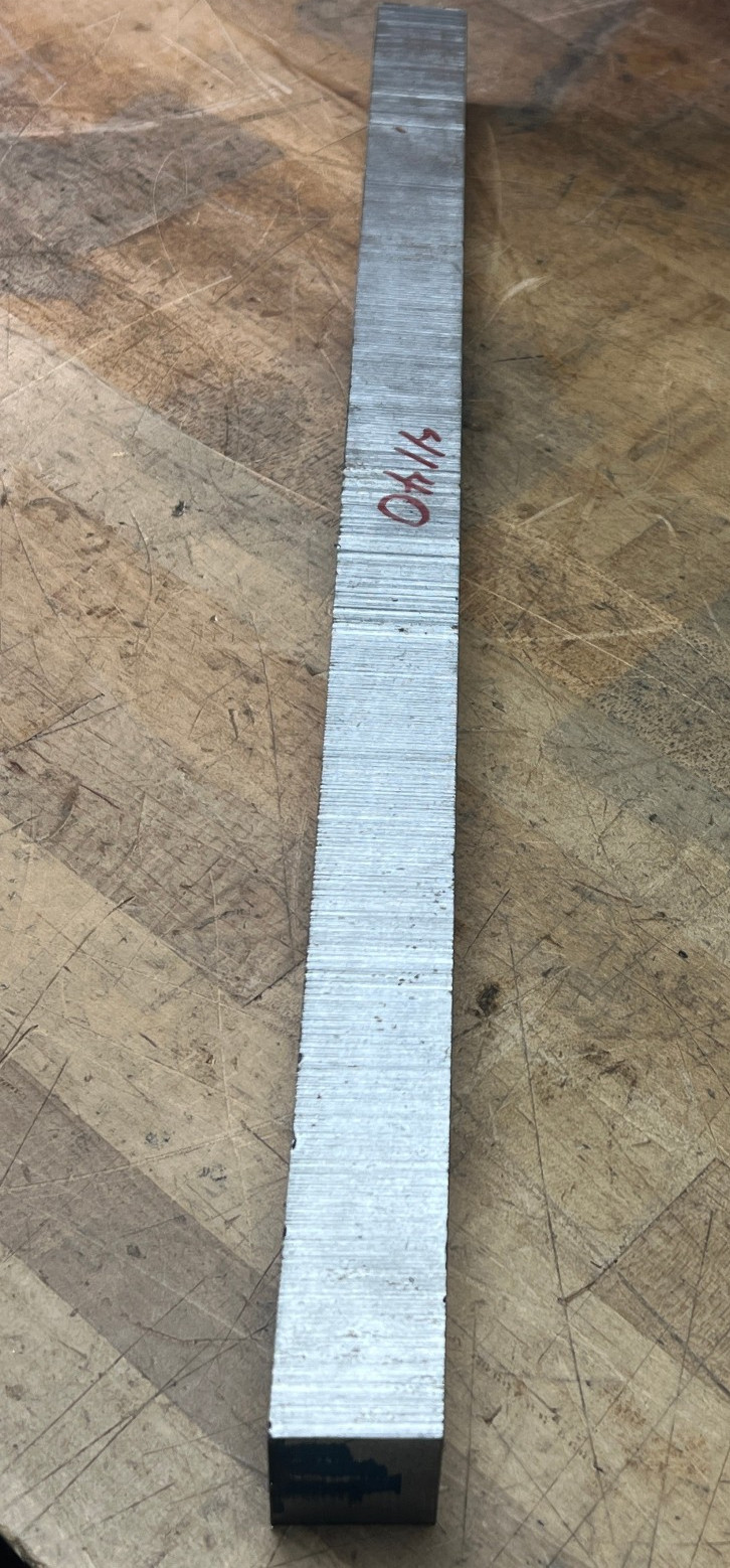 4140 Tool Steel flat bar stock square (cut into) 21 7/8 x 1 5/16 x 1 1/4