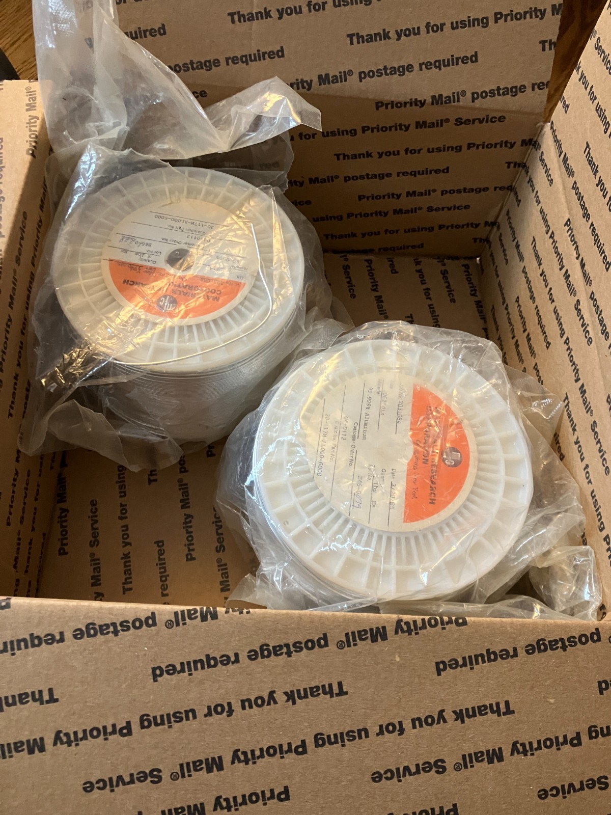 Aluminum 99.999% evaporation wire