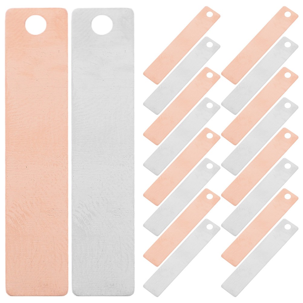 24 Pairs Electrode Strip for Experiment Battery Making Zinc Copper Electrodes