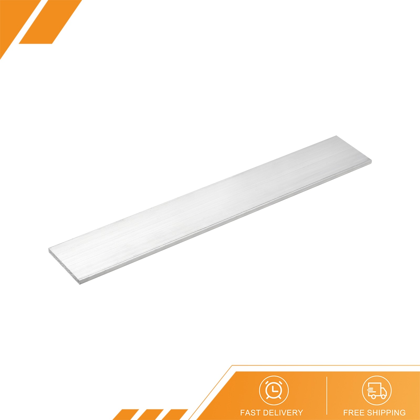 Square Aluminum Flat Bar – 3/16″ Thickness 2″ Width 12″ Length