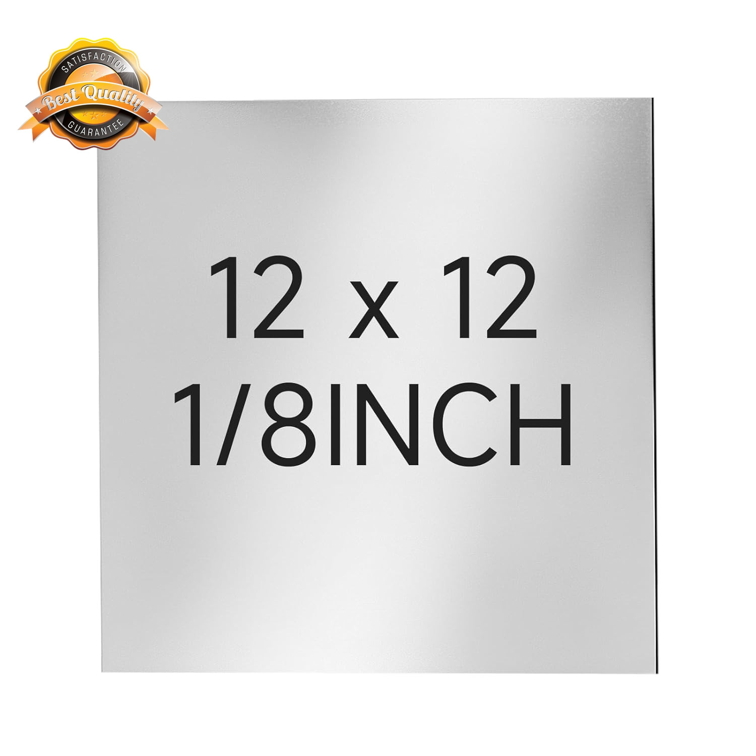 304 Stainless Steel Sheet 12×12 Inch 1/8 Thickness Plate Protective Film