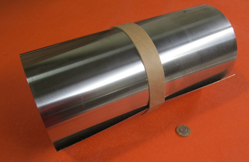 18-8 Stainless Steel Sheet, Full Hard, .020″ x 12″ x 50″