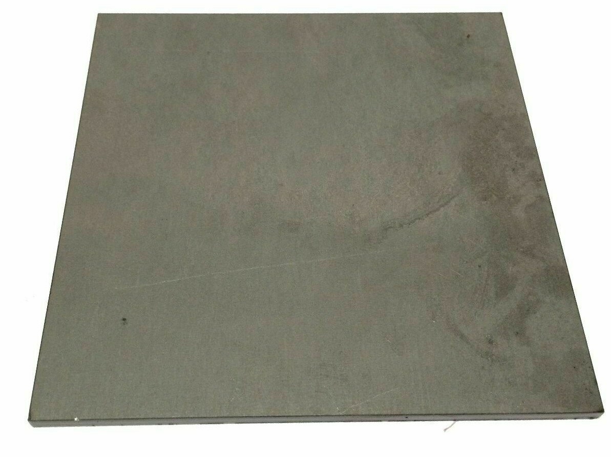 1/4″ Steel Plate, 1/4″ x 6″ x 6″, A36 Steel