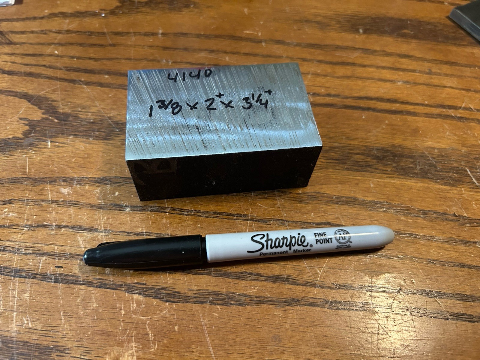 1-3/8″ x 2″ x 3-1/4″, 4140 tool steel flat stock, machine stock