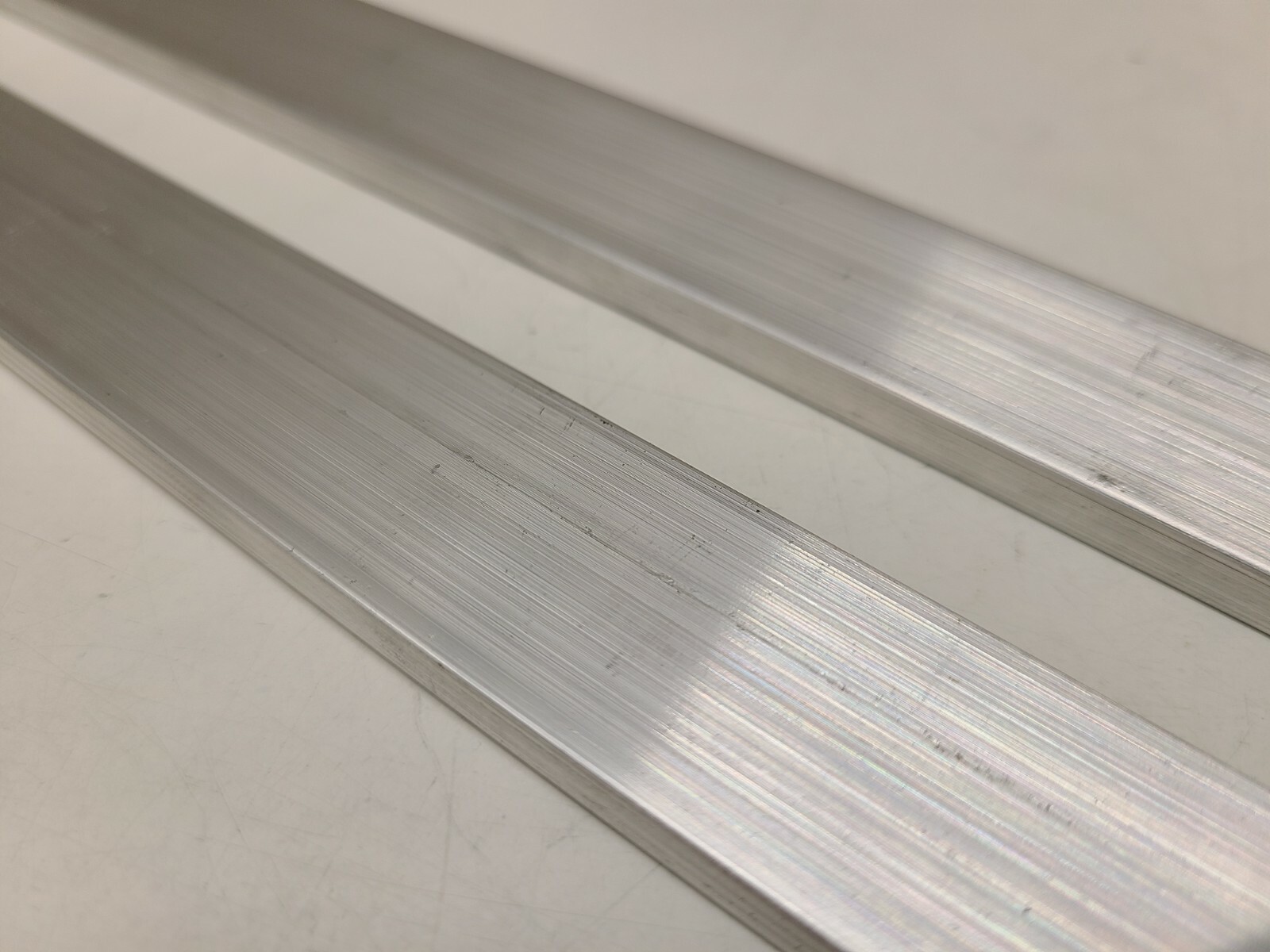 6061 Aluminum Flat Bar, 1/4″ x 1″ x 10″ long, Solid Stock, 4 pack