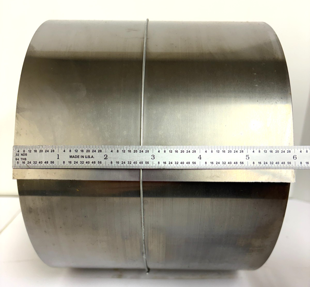 6″ X 100″ X .022″ STEEL SHIM STOCK ROLL PRECISION BRAND 16610 USA BOX SHELF WORN