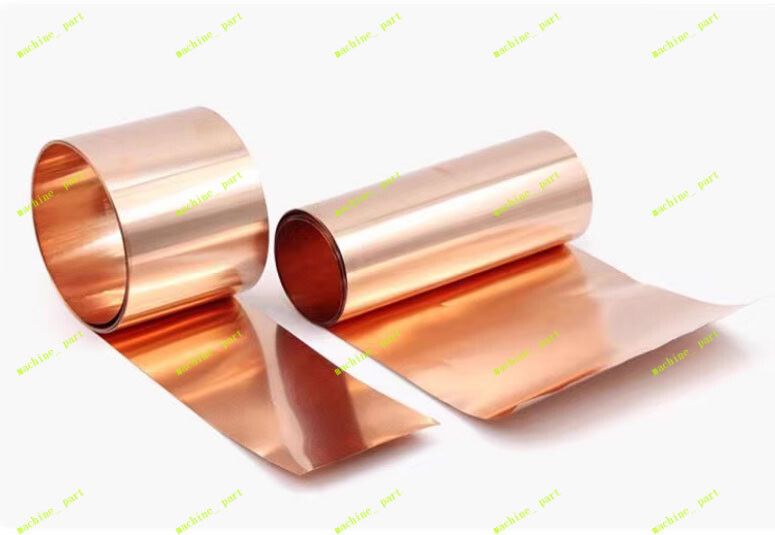 1pc 99.9% Pure 0.05 x 100 x 1000mm Coppers Cu Metal Sheet Foil