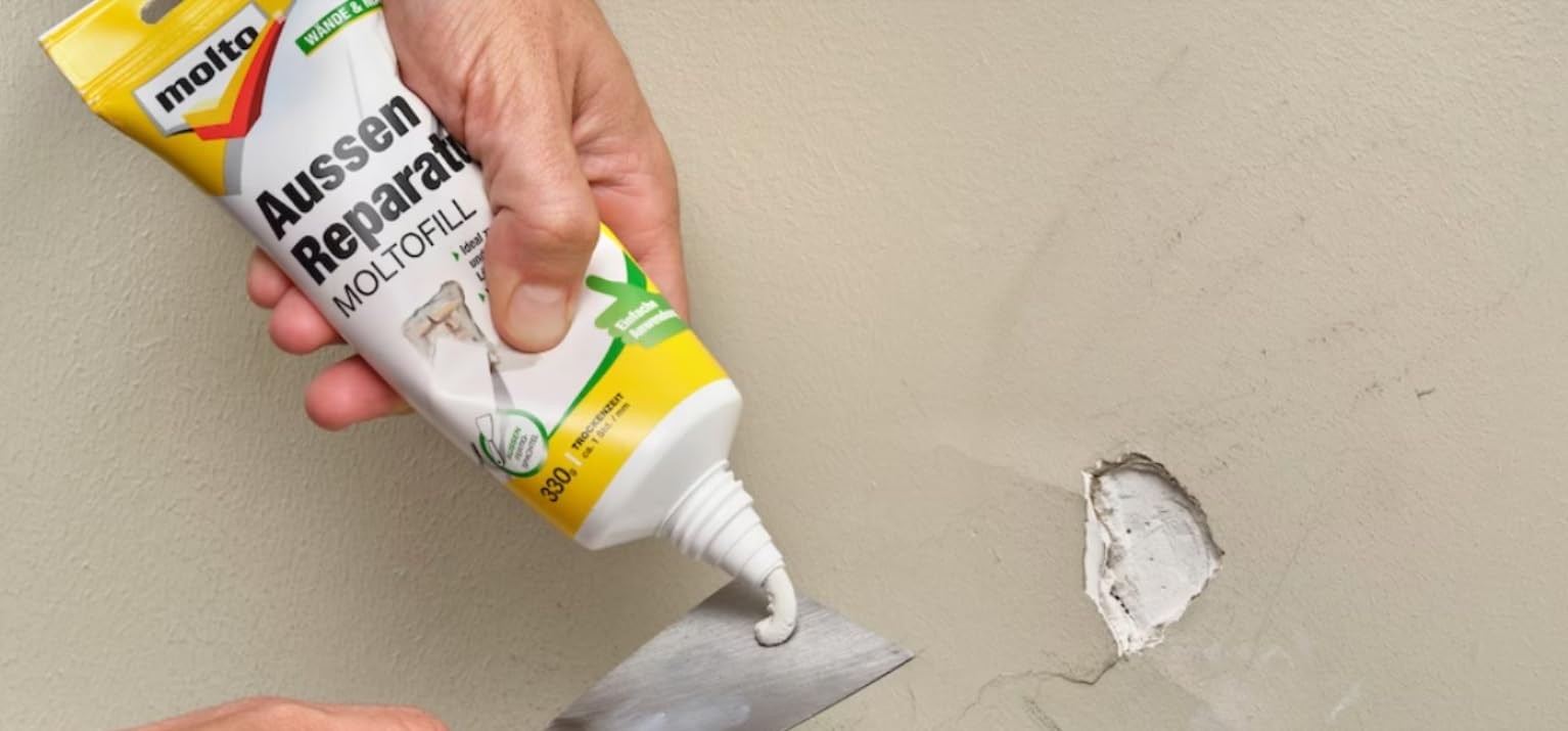 Exterior Repair Moltofill, Exterior Finished Filler for Small Touch Up Paint…