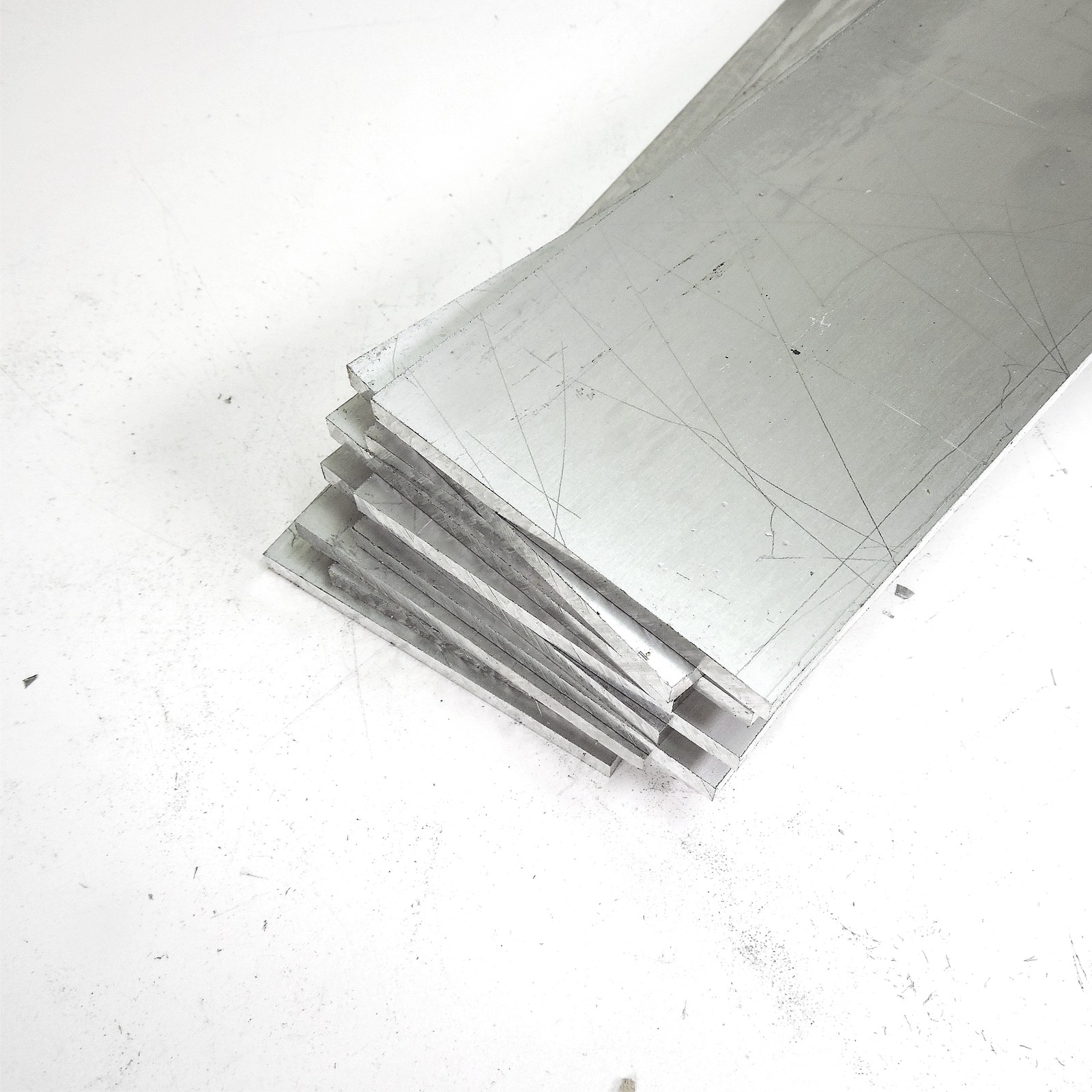 .25″ thick 1/4 Aluminum 6061 PLATE 4.75″ x 13.25″ Long QTY 11 sku 186929