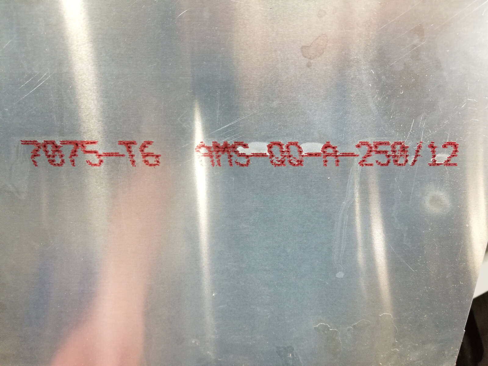 0.032″ 7075-T6 Aluminum Sheet Plate – various sizes up to 19″ x 24″ – MAKE OFFER