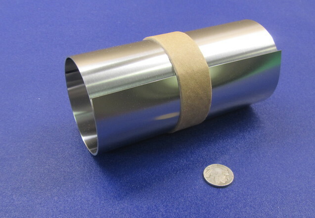 301 Stainless Steel Sheet 1/2 Hard .010″ Thick x 6.0″ Width x 50.0″ Length