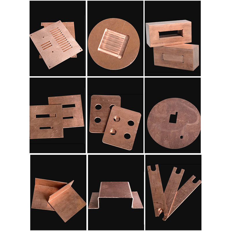 Beryllium Copper Block Sheet Plate Metal Panel 0.5/0.8/1/1.5/2mm Thickness