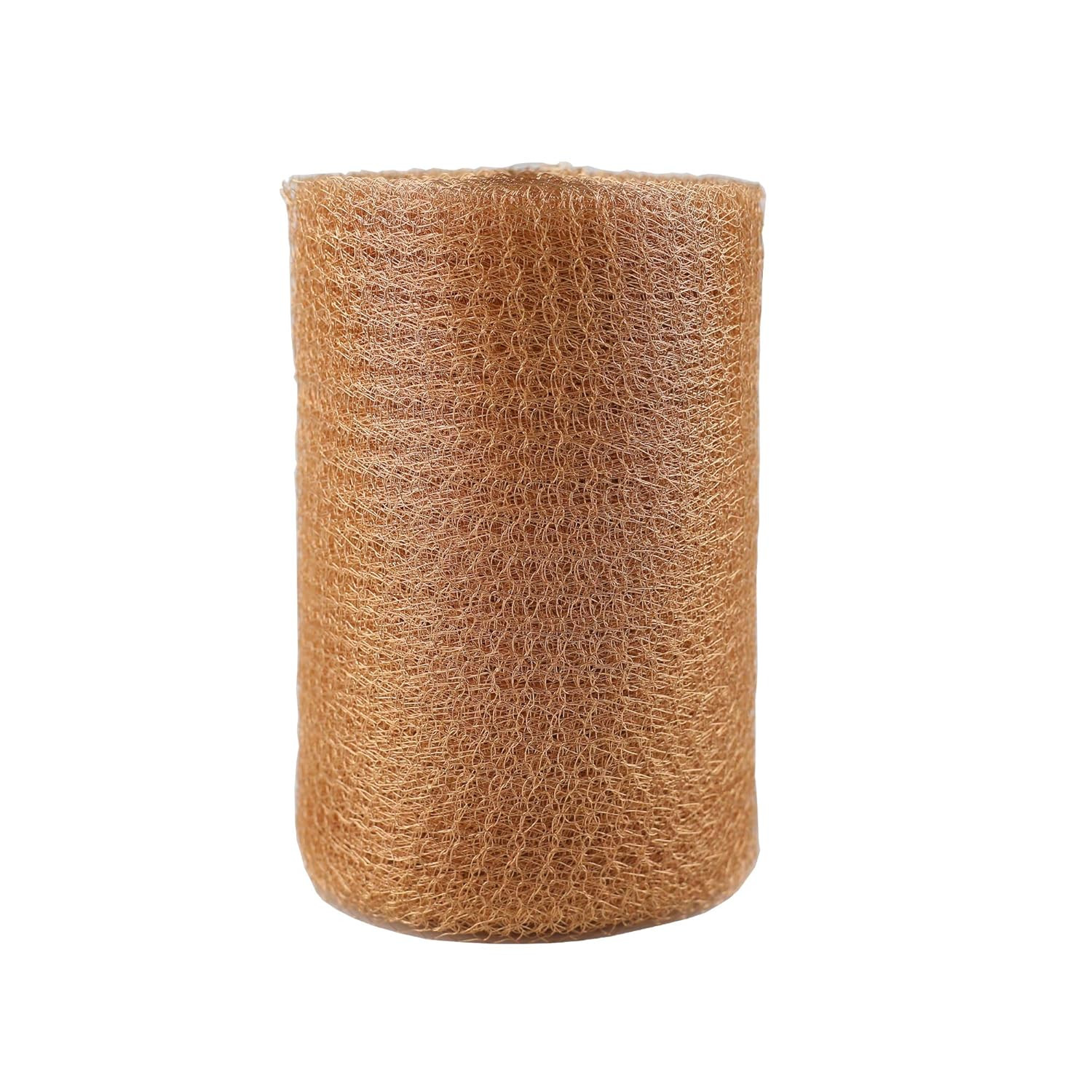 Copper Mesh – 5 Inches x 30 ft, 100% Pure Copper Mesh Roll, Copper Fill Fabric,