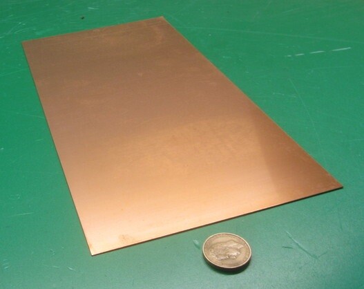 510 Phosphor Bronze Sheet .025″ (+/-.004″) Thick x 6.0″ Wide x 12.0″ Length