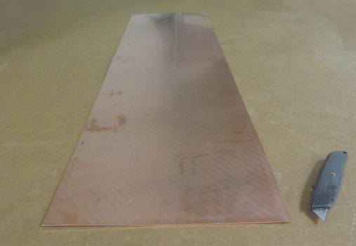 110 Copper Sheet Soft H02 .062″ Thick x 12.0″ Wide x 48.0″ Length