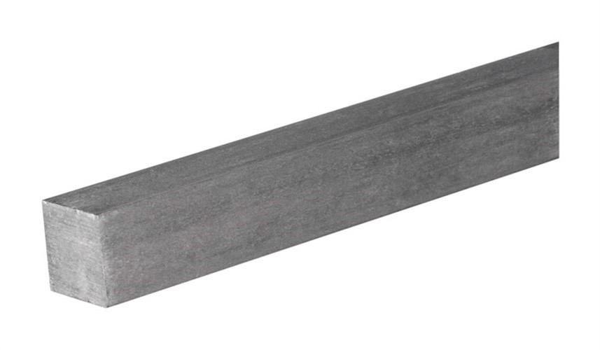 SteelWorks 11174 Zinc Plated Steel Key Stock 1 L ft. x 1/4 W in. (Pack of 10)