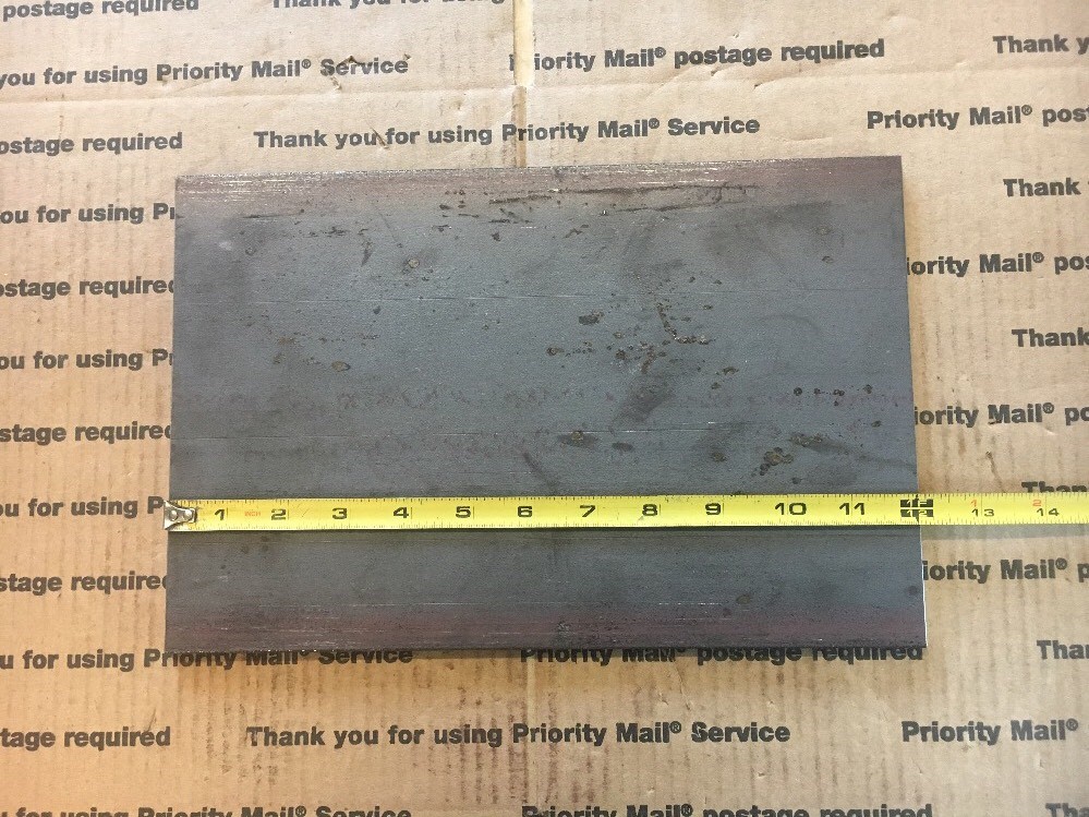 4 PCS 1/4 Flat Steel Plate 8″ X 12″ Bracing Welding Supports Industrial Machine