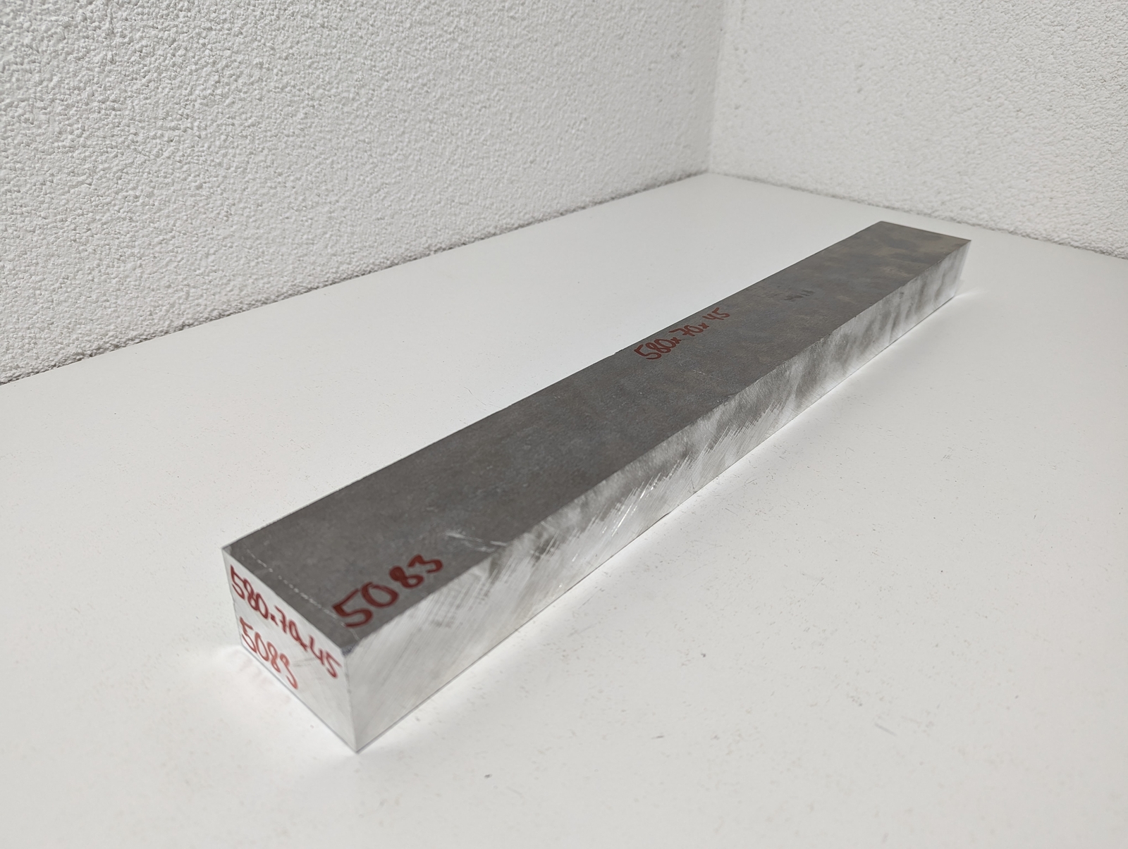 Aluminium Sheet | 580 x 70 x 45mm | EN AW-5083 (AlMg4.5Mn)