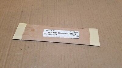 O1 Tool Steel 1/8″ x 1.5″, 9″ long bar, Knife Making Stock, Billet