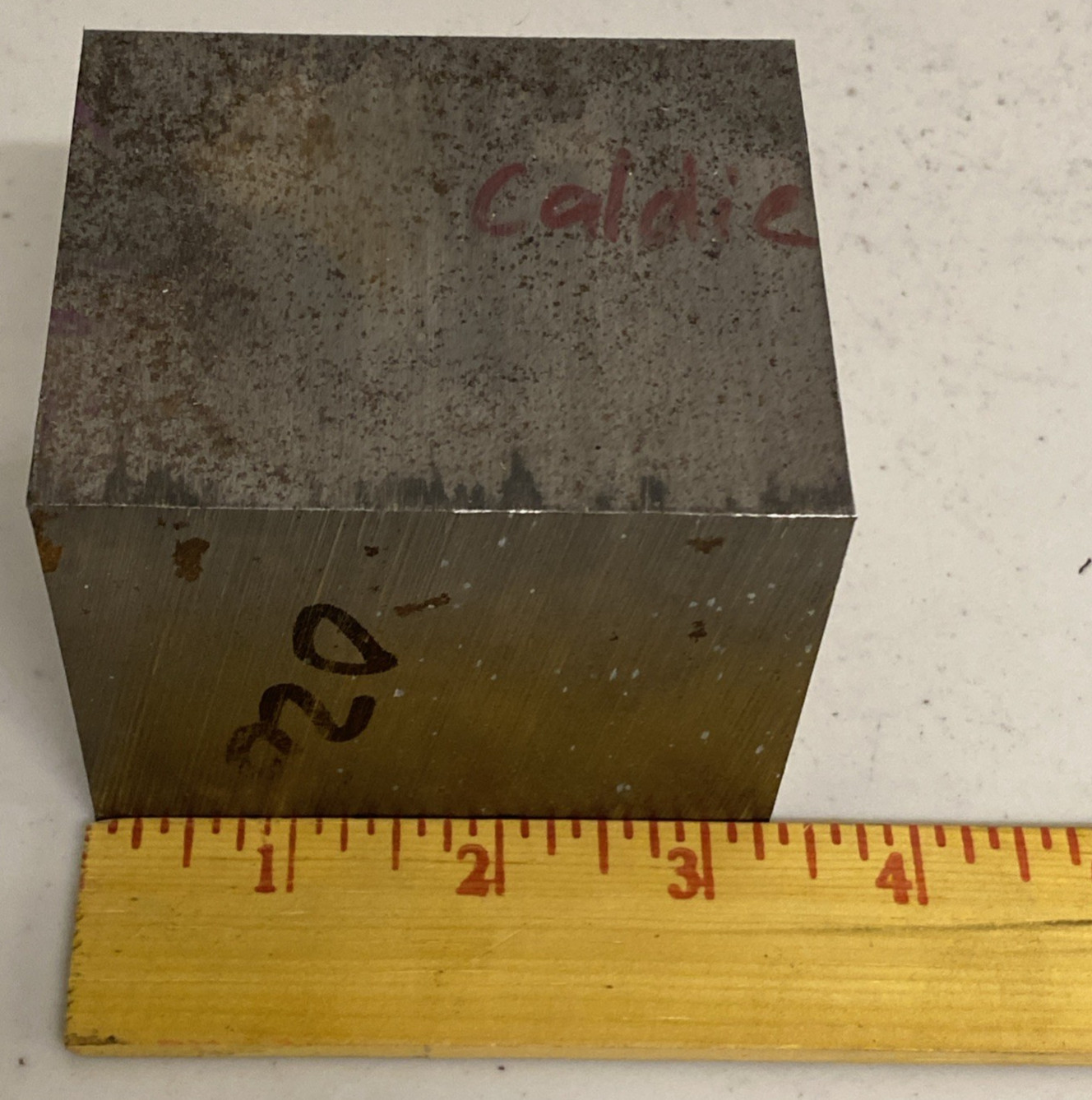 Lot 13.5 LBS Uddeholm Caldie Tool Steel Stock Rectangle Block Alloy CNC ESR