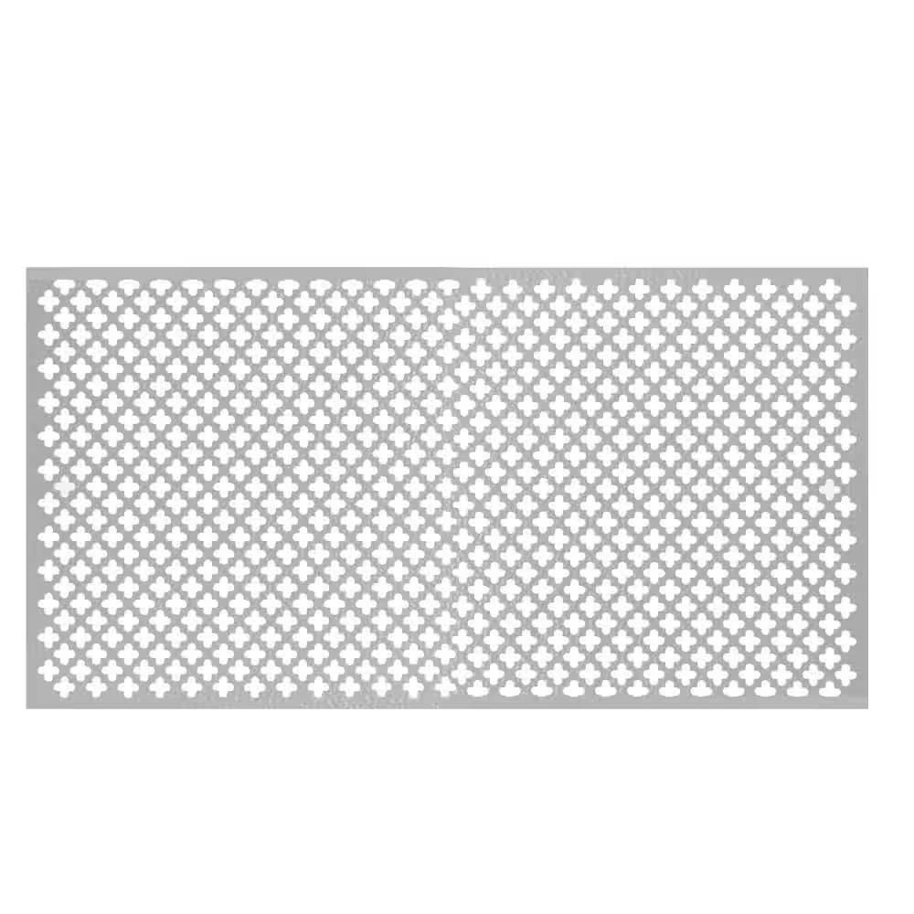 1 Ft. X 2 Ft. Cloverleaf Mill Aluminum Sheet