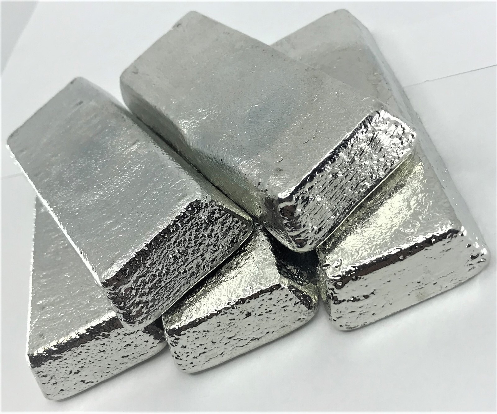 R92 Alloy Pewter Ingot 5lbs. (92%Sn, 8SB) Casting 466°-566°