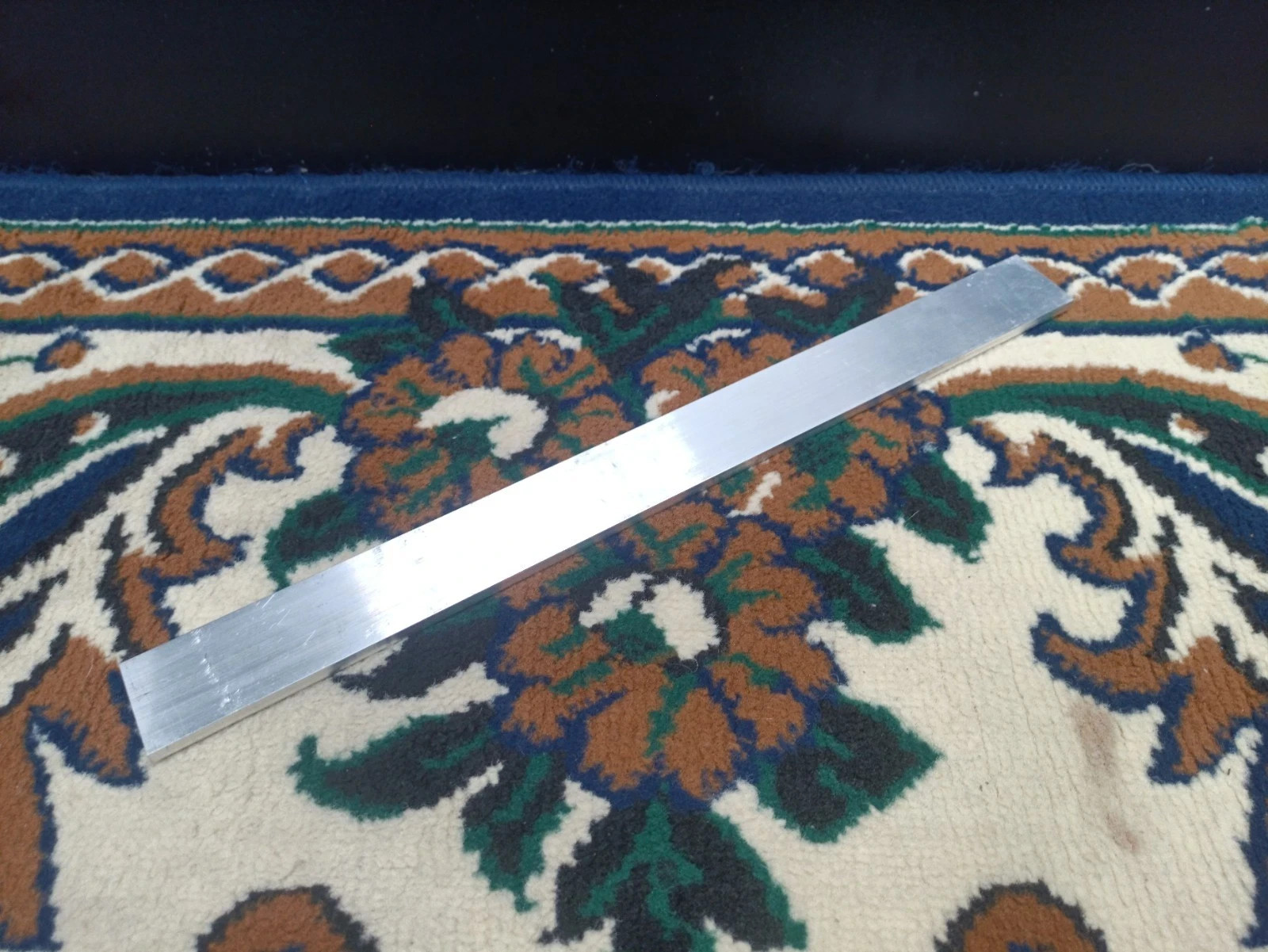 6061 Aluminum Flat Bar, 1/4″ x 1-1/2″ x 17″ long, Solid Stock, Plate