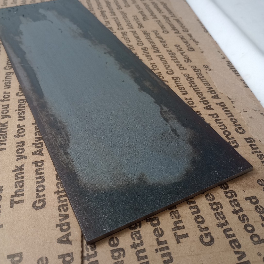 1/8″ .125″  Flat Stock Steel Plate 4″ x 6″ Flat Bar A36 Steel Flat Bar Lot Of 2