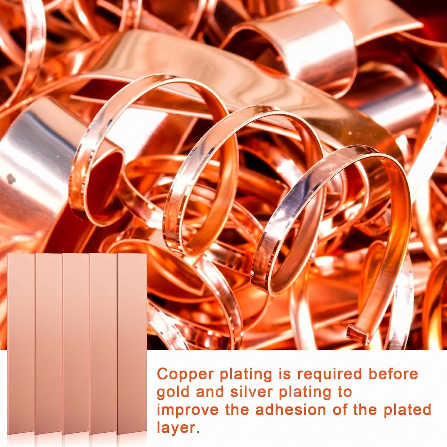 10 Pack Pure Copper Anode Sheet for Plating and Electroplating, Copper
