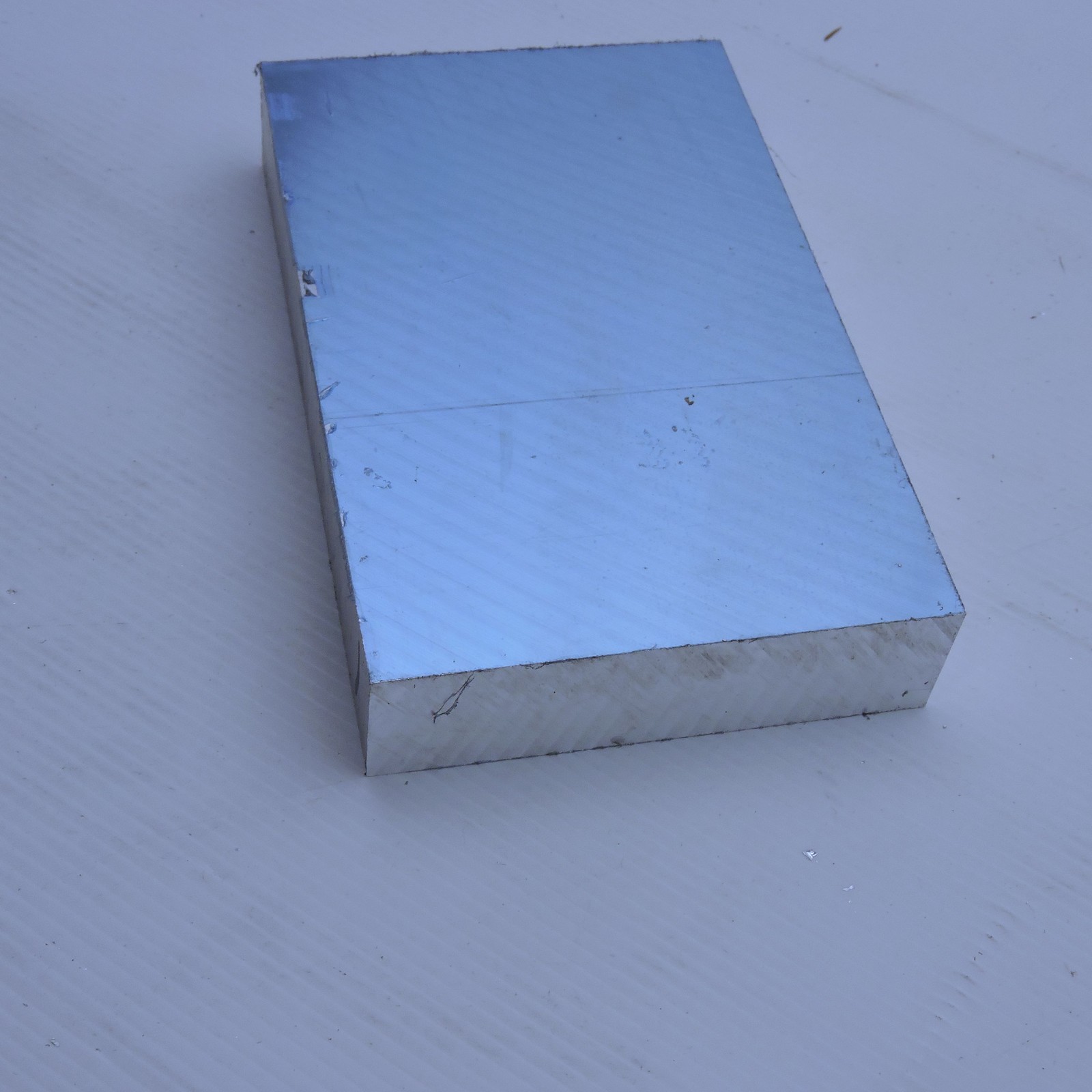 1.25″ thick 1 1/4 Precision CAST Aluminum PLATE 5.875″ x 9.25″ Long sku 157123