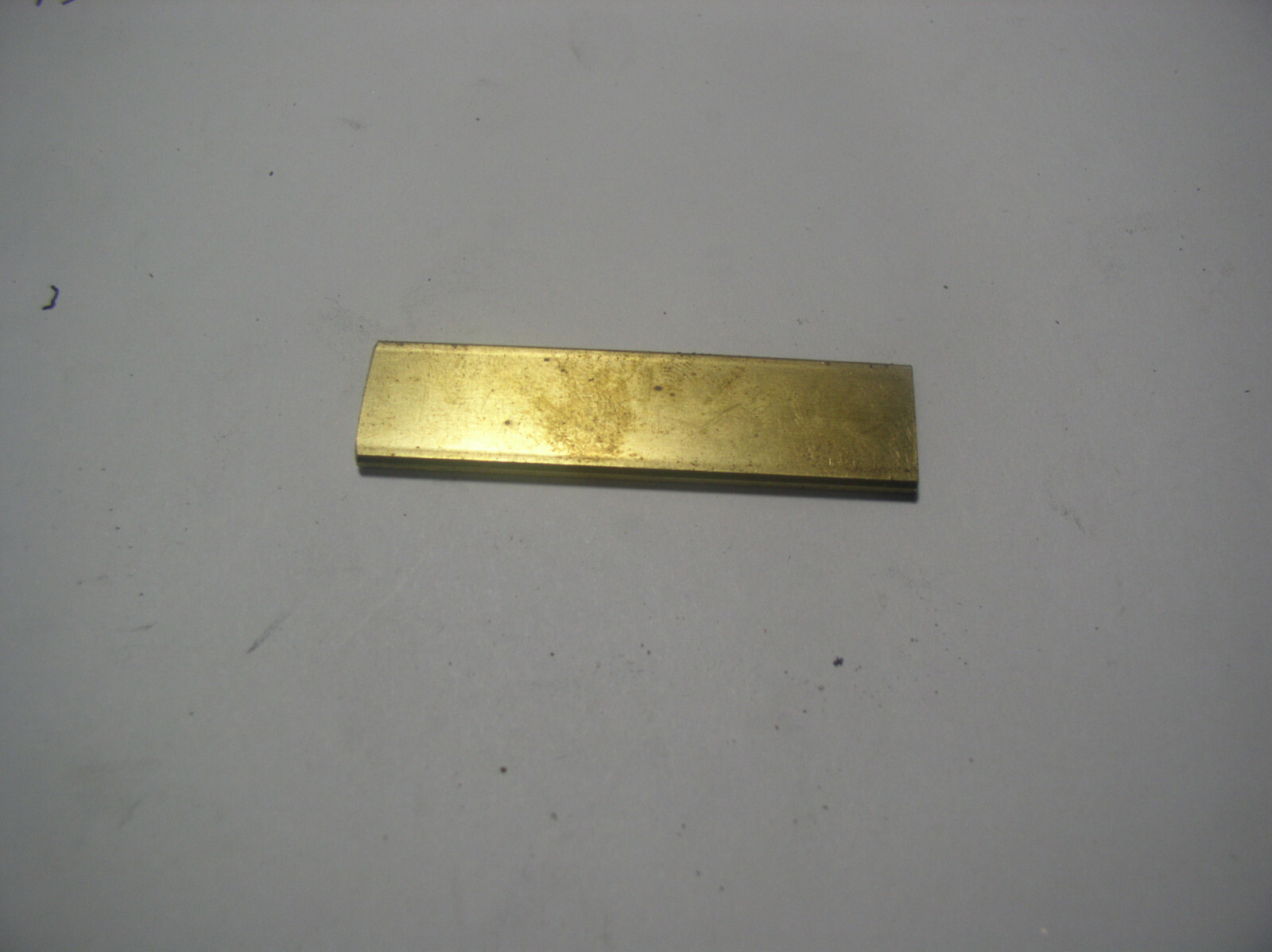 2PCS. 3/32″ X 9/16″ X 2 1/8″OR LONGER SOLID BRASS FLAT STOCK RADIUS EDGES