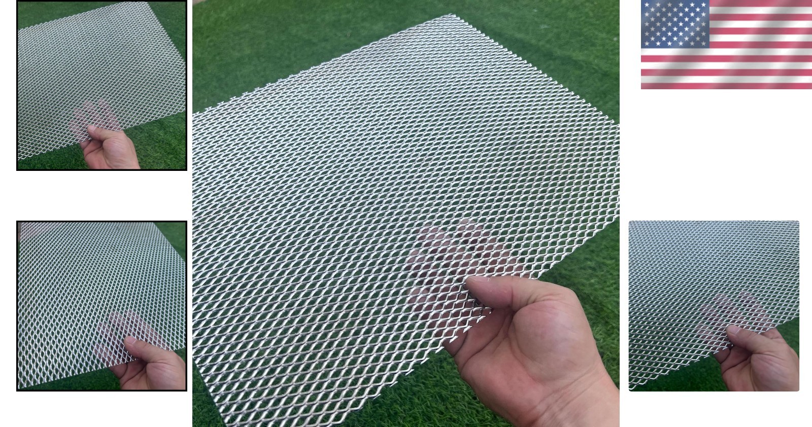 16″x12″ Stainless Steel Perforated Mesh Screen 19 Gauge