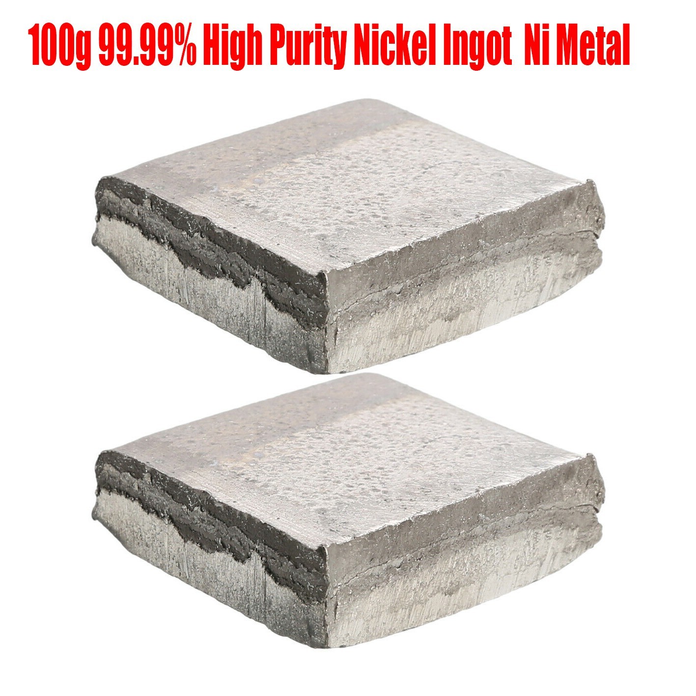 For Electroplating Pure High Purity Nickel Ingot 100g 99.99% Pure,Nickel,Metal