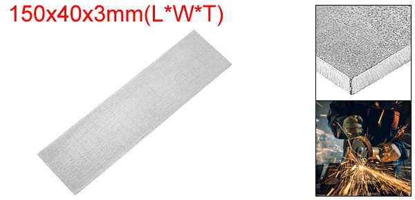 1/8″ Thickness 1-9/16″ Width 6″ Length 316 Stainless Steel Flat Bar Metal Bar