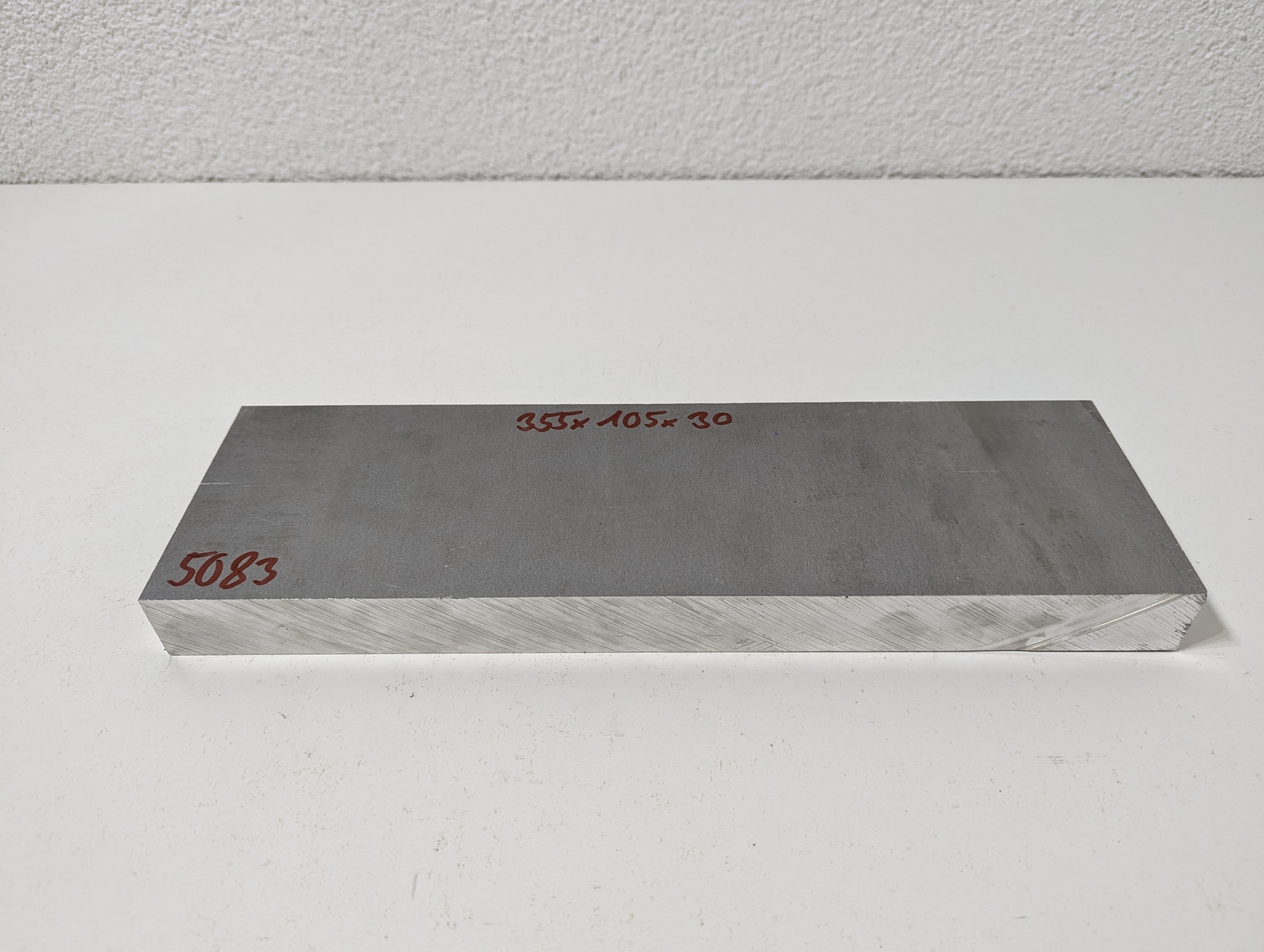 Aluminium Sheet | 355 x 105 x 30mm | EN AW-5083 (AlMg4.5Mn)