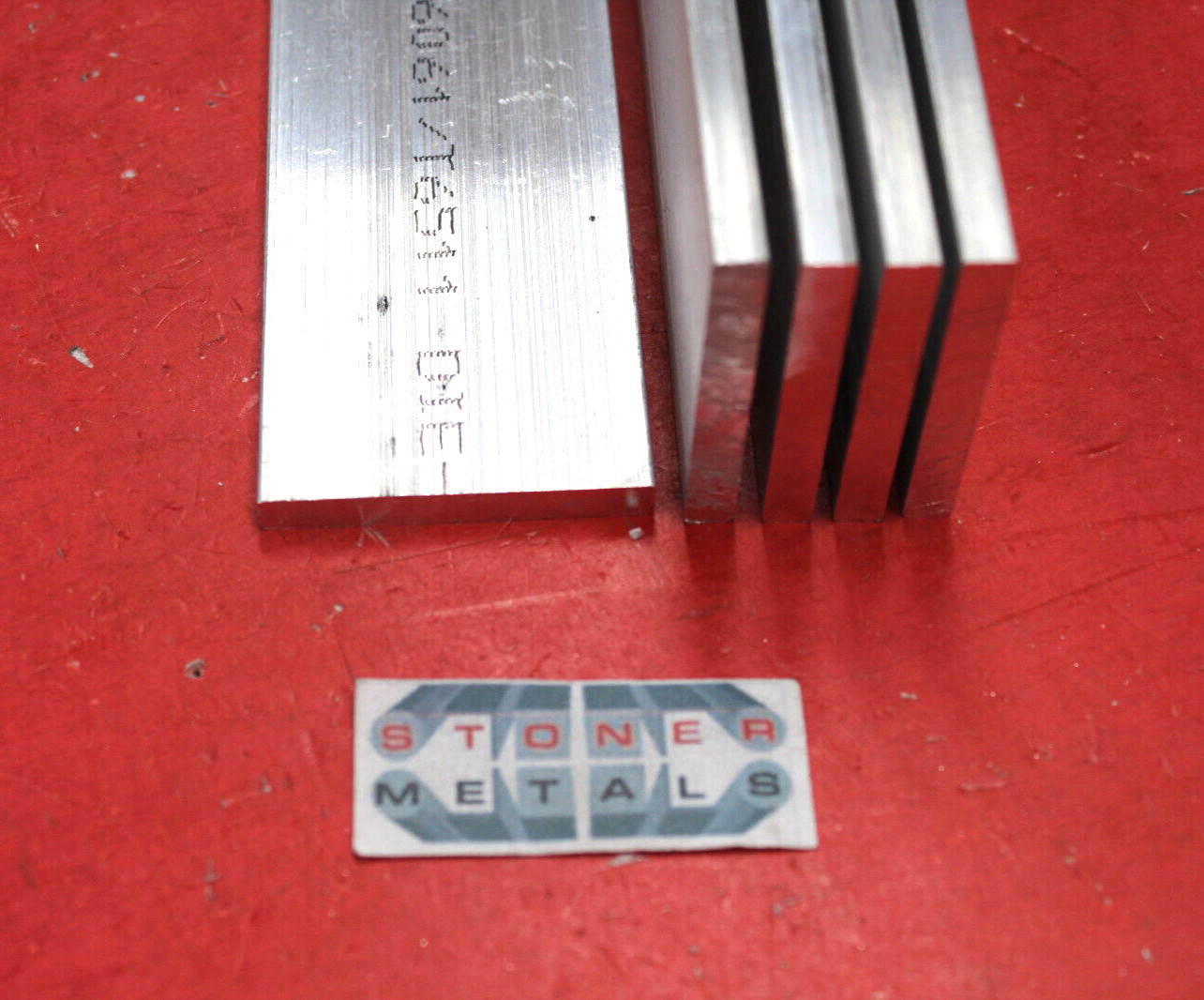 5 Pieces 1/4″ X 2″ ALUMINUM 6061 T6511 FLAT BAR 9.5″ long Extruded Stock Cut New