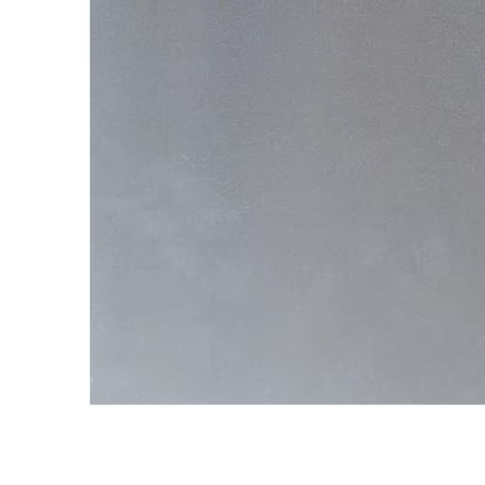 24 in. x 36 in. Plain Aluminum Sheet in Silver