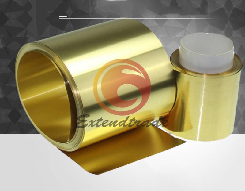 1pcs 0.1 x 200 x 1000 mm Brass Metal Thin Sheet Foil