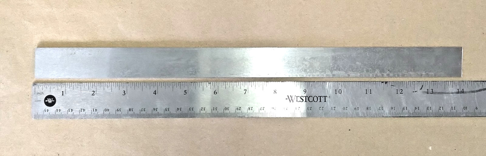 TOOL STEEL SHEET 3/32″ FLAT GROUND STEEL LOT OF 2 VARIOUS LENGTH & WIDTH, ITEM A