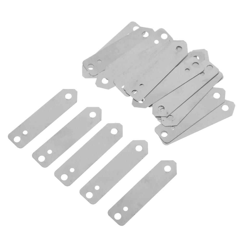 20 Pcs Fruit Battery Experiment Tools Replaceable Electroplating Plates
