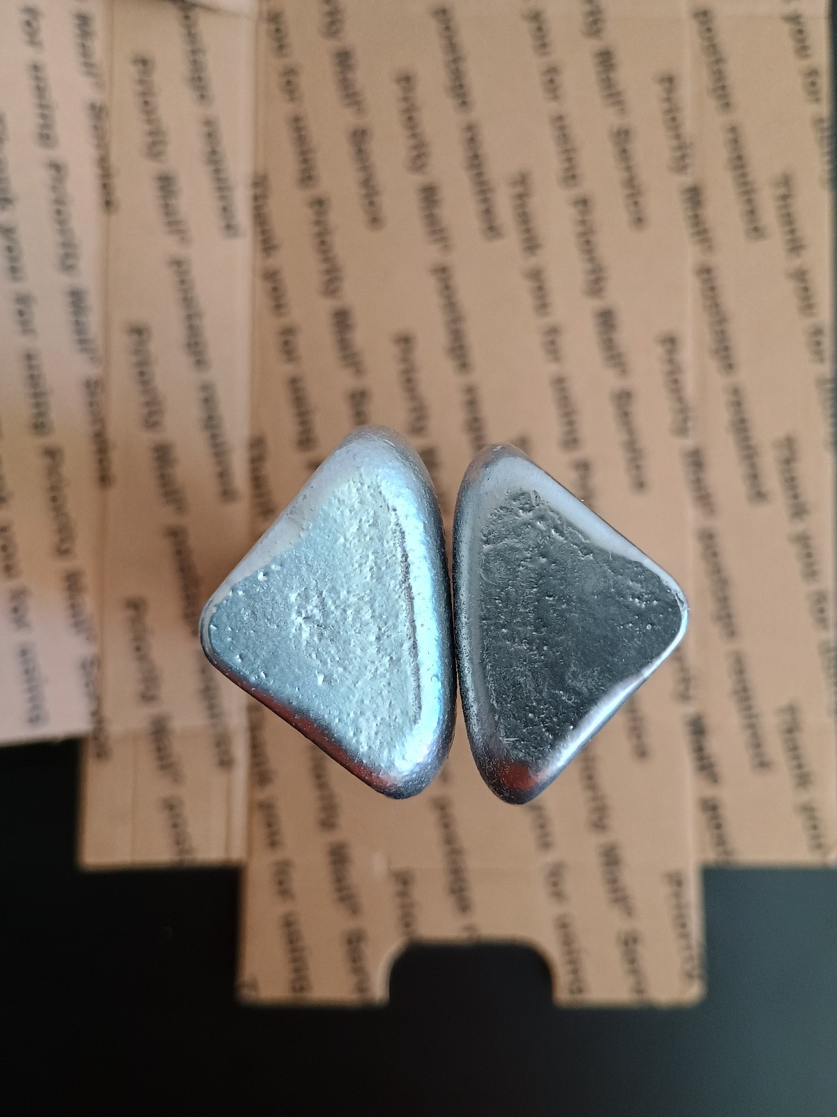 Aluminum ingots for casting, 5+ lbs per box, Casting alloy Near 356