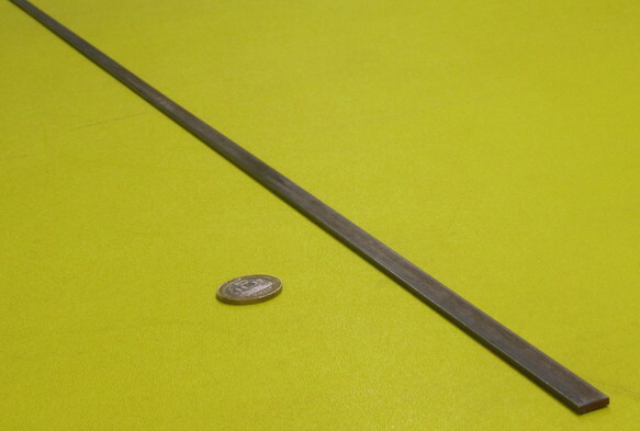 W1 Tool Steel Bar 3/32″ Thick x 3/8″ Wide x 36″ Length