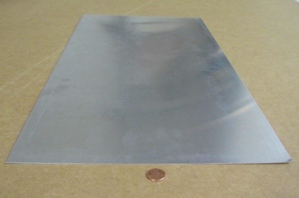 2024 Aluminum Sheet, T3, .040″ Thick x 12.0″ Width x 24.0″ Length