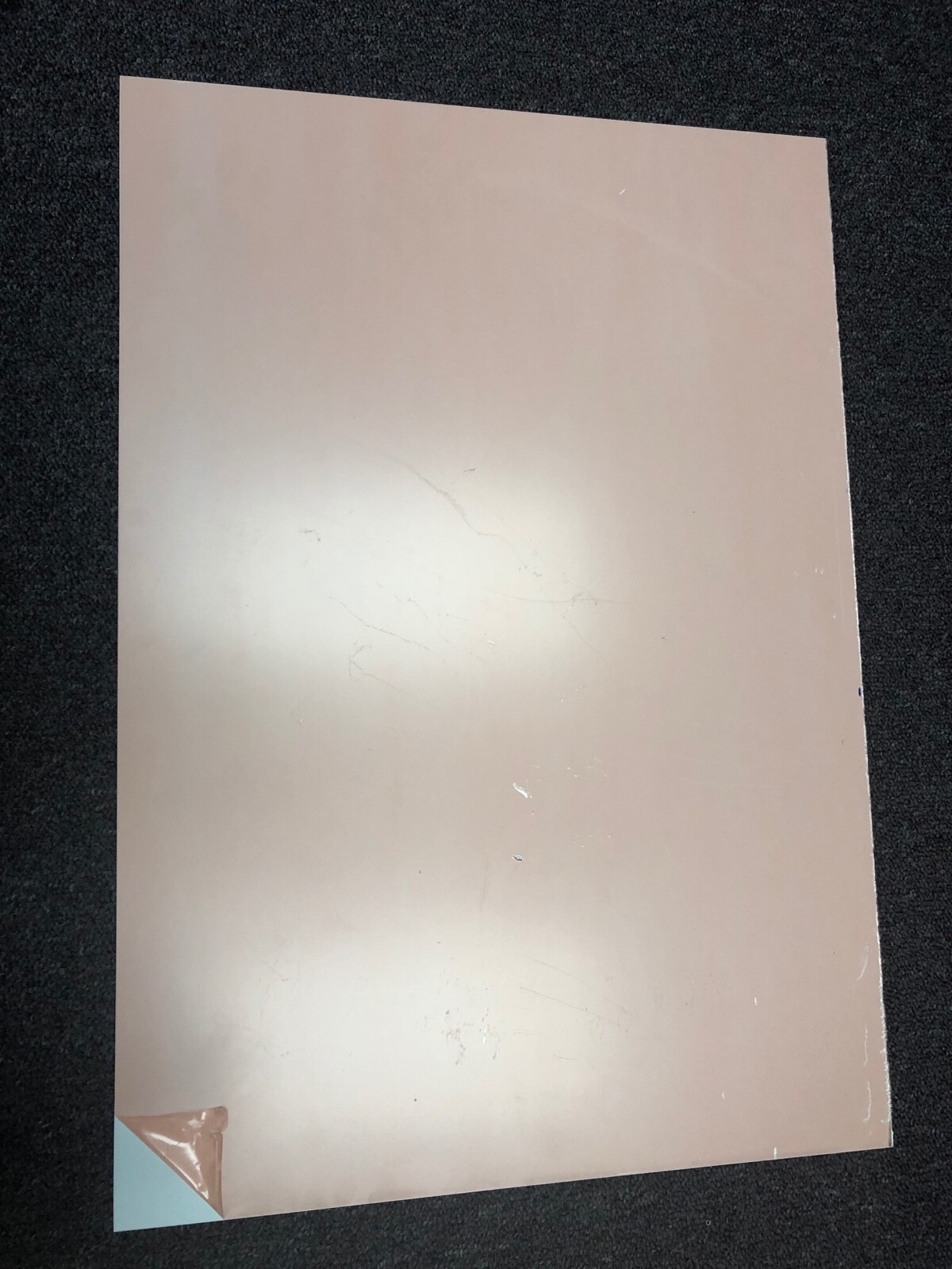 White Painted Aluminum 0.040 (20in X 15in)