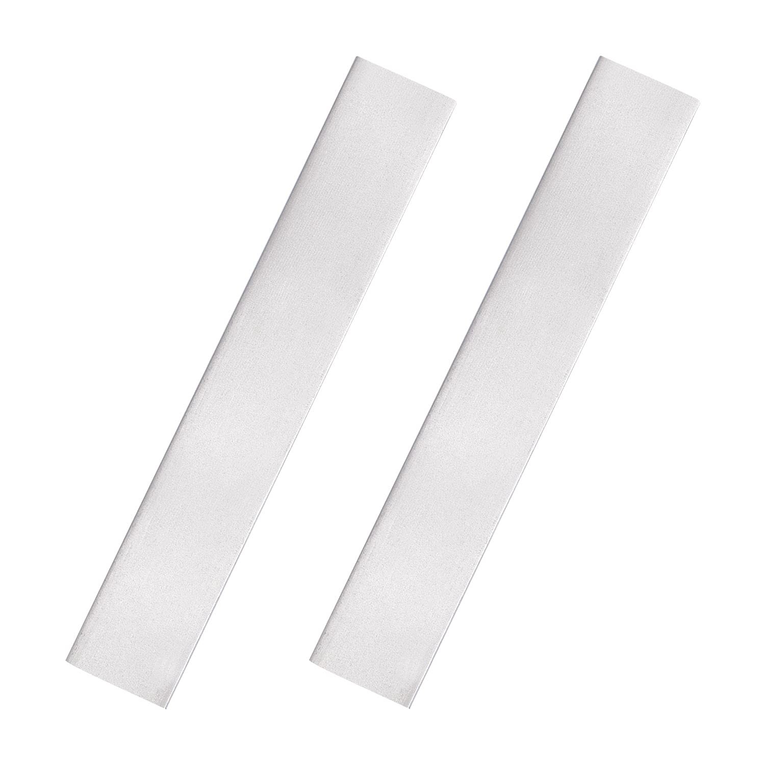 SHONAN 6 Inches Pure Nickel Sheets, 2 Pack Plates, 6″x1″x0.04″, Silver