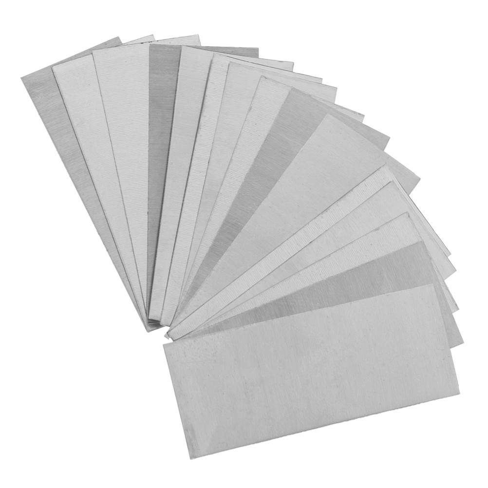 15 Pcs Metal Strips Electroplating Experiment Supplies Anode Plate